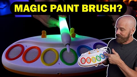 Mess-Free Painting? Crayola Color Wonder Magic Light Brush Review