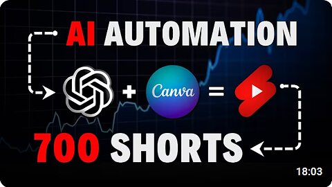 I Made 700 Monetizable YouTube Shorts for Faceless Channel in 18 MINUTES using AI Automation