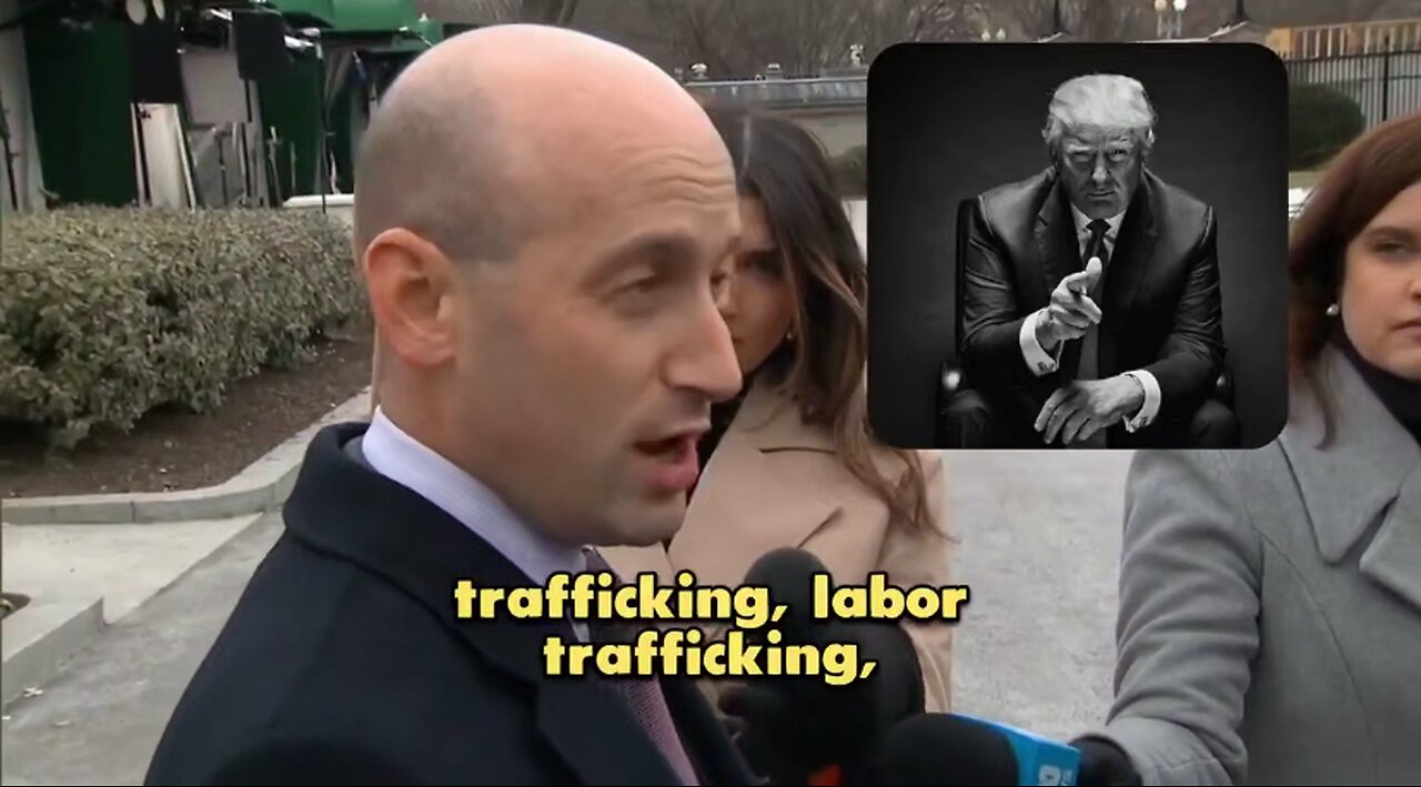 Stephen Miller says they will investigate sex & child trafficking from the previous administration