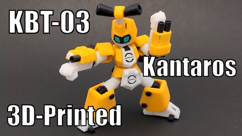 3D Printed Medabot: Kantaros