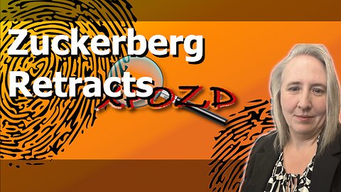 XPOZD - Zuckerberg Announcement - Ending censorship