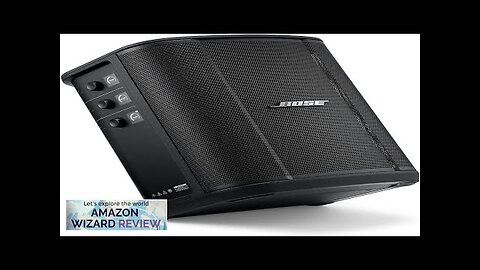 Bose S1 Pro+ All-in-one Powered Portable Bluetooth Speaker Wireless PA System Black Review