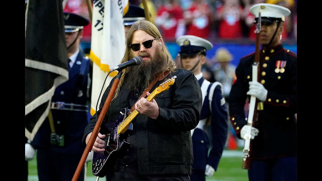 Super Bowl ~ NATIONAL ANTHEM by CHRIS STAPELTON