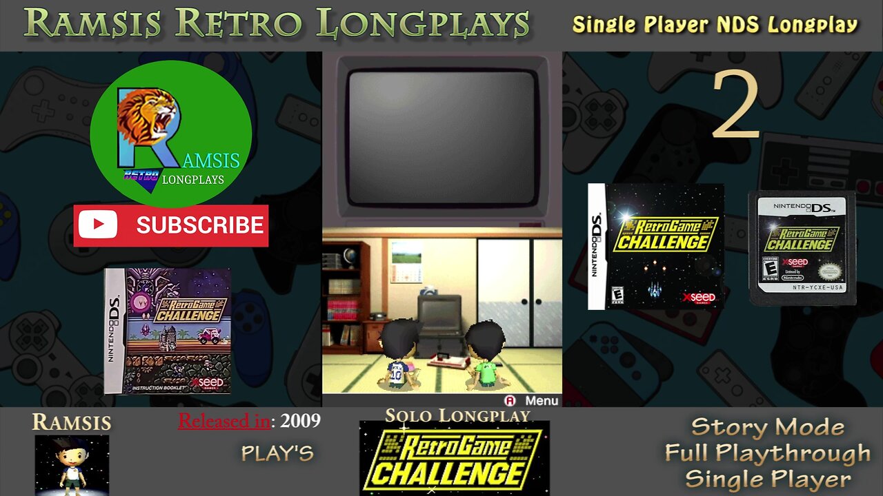 Retro Game Challenge | Nintendo DS Game | 2009 | Cosmic Gate | Episode #2 | Retro Longplay