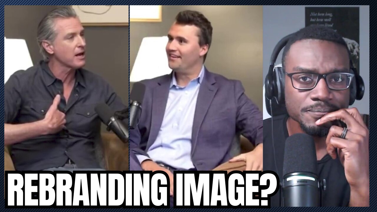 Gavin Newsom & Charlie Kirk Sparks Some Outrage With First Episode