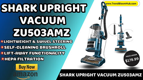 Shark Upright Vacuum ZU503AMZ Review: A Comprehensive Guide to Clean Spaces