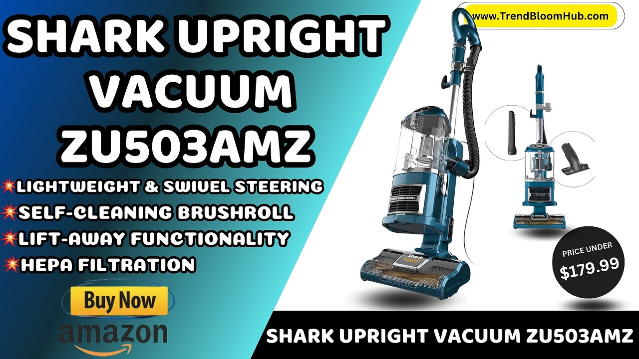 Shark Upright Vacuum ZU503AMZ Review: A Comprehensive Guide to Clean Spaces