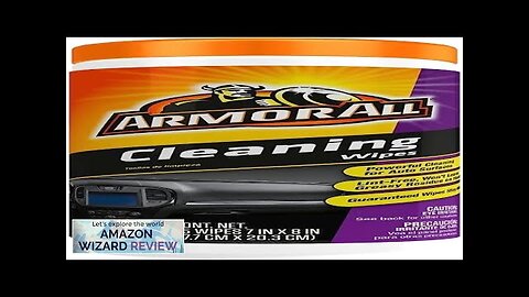 Armor All Car Interior Cleaner Wipes Car Interior Cleaning Wipes for Dirt Review