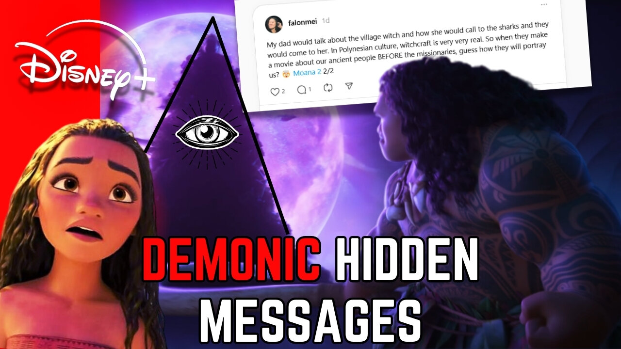 🔴Moana EXPOSED!: The Hidden Demonic Agenda Behind Disney