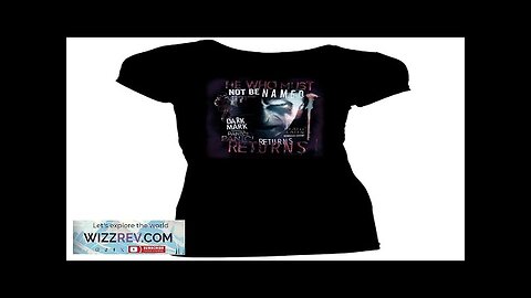 Harry Potter: Women's Fit T-Shirt: He Who Must Not... Review