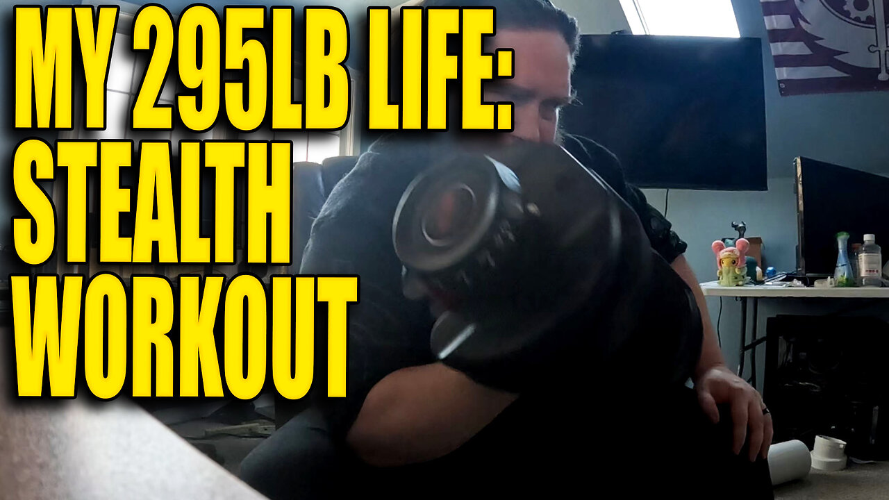 Stealth Workout While On Work Meetings! My 295lb Life Ep. 23