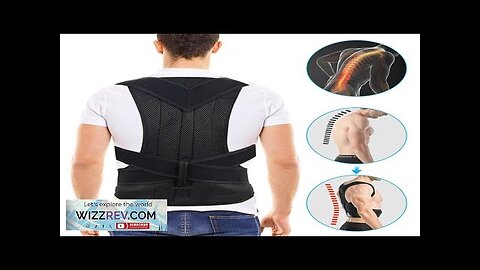 Body Shaping Back Support Comfortable Design Easy to Adjust Waist Posture Corrector Review