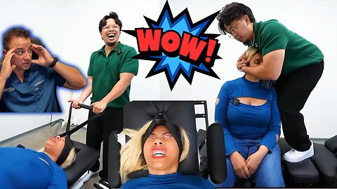 Dr. Roberts Reacts to Dr. Tubio CRAZY Neck Adjustments 