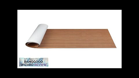 EVA Foam Boat Yacht Marine Flooring Border Teak Decking Sheet Pad 240x90x0.5cm Review