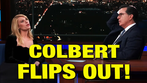 Colbert CUTS OFF Claire Danes’ Talk Of CIA-Hollywood Connection!