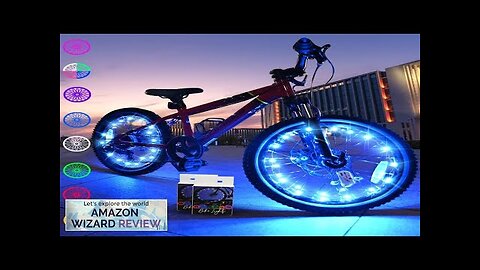 TINANA 2 Tire Pack LED Bike Wheel Lights Ultra Bright Waterproof Bicycle Review