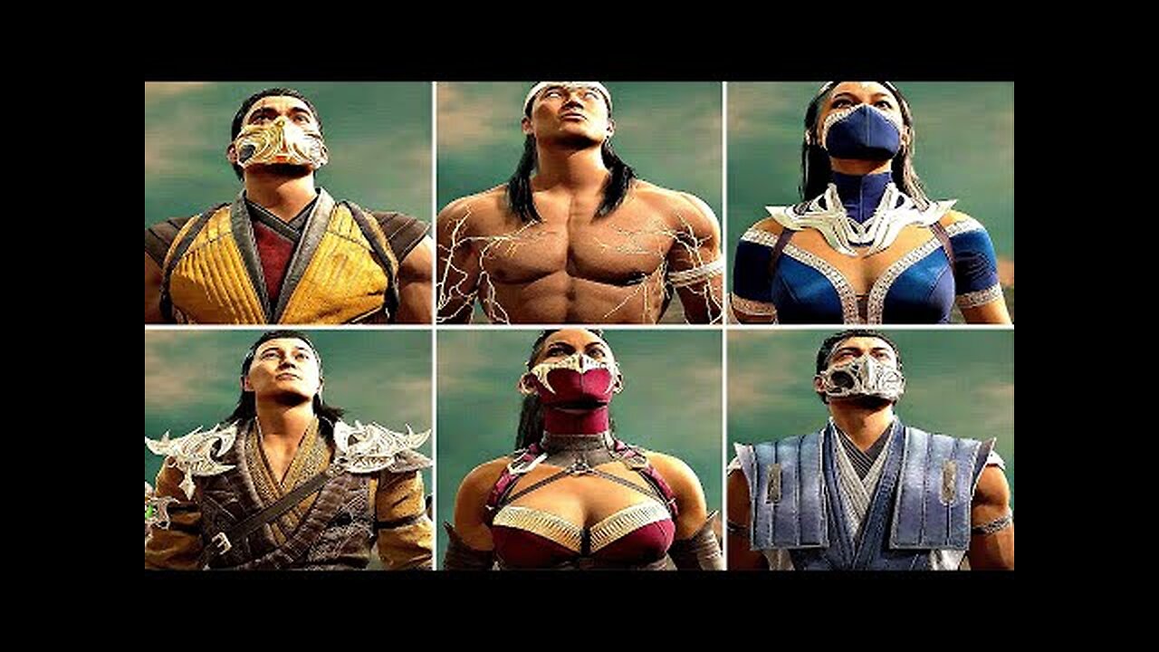 Mortal Kombat 1 - Ending The Game With Every Character (All Different Scenarios & Story Endings)