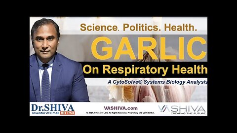 Dr.SHIVA™: Garlic on Respiratory Health @CytoSolve® Systems Analysis(11/24)