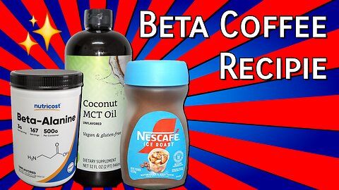 Beta Coffee Recipie #coffee #mctoil #coconutoil #nootropics #bulletproofcoffee