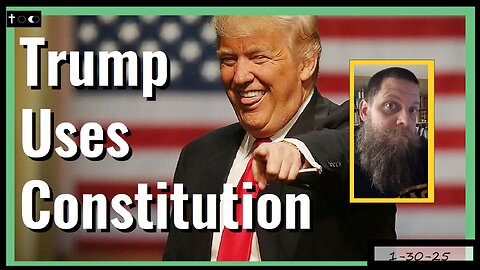 SHOCK: Trump attorney FINALLY uses constitution to school reporter - 1-30-2025