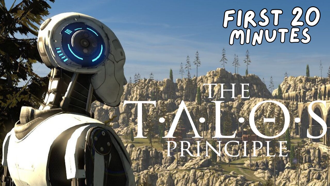 The Talos Principle - First 20 Minutes (No Commentary Gameplay)