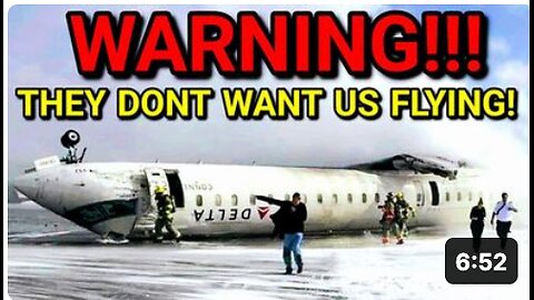 Disturbing! Delta Plane Crashes On It`s Back!!