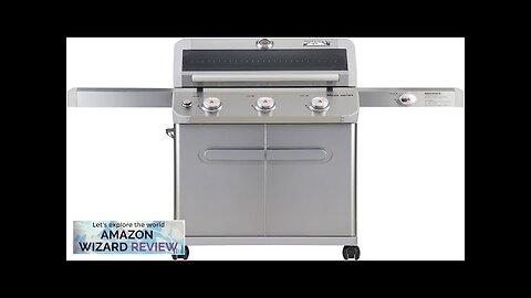 Monument Grills Outdoor Barbecue Stainless Steel 3 Burner Propane Gas Grill 48000 Review