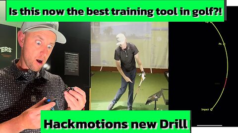 The EPIC NEW Motorcycle Golf drill with HACKMOTION Golf