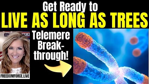 LONGEVITY BREAKTHROUGH! Telomeres! Friday 4:10PM CST 1-10-25