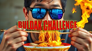 Buldak SPICY NOODLE Challenge #toohottohandle