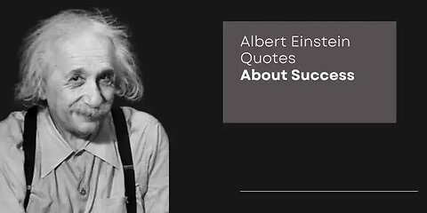 Albert Einstein Quote 💯