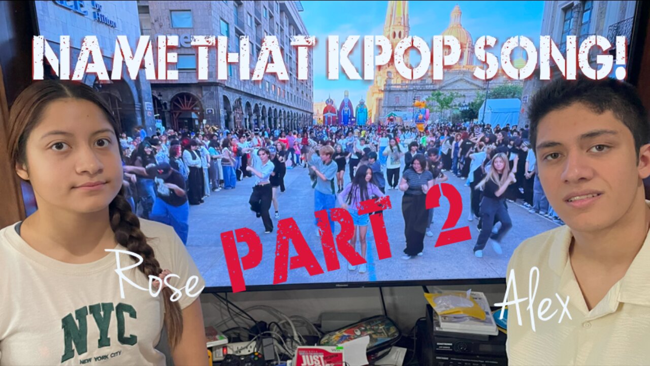 Game Show "Name That KPop Song!" Part 2 with Alex and Rose