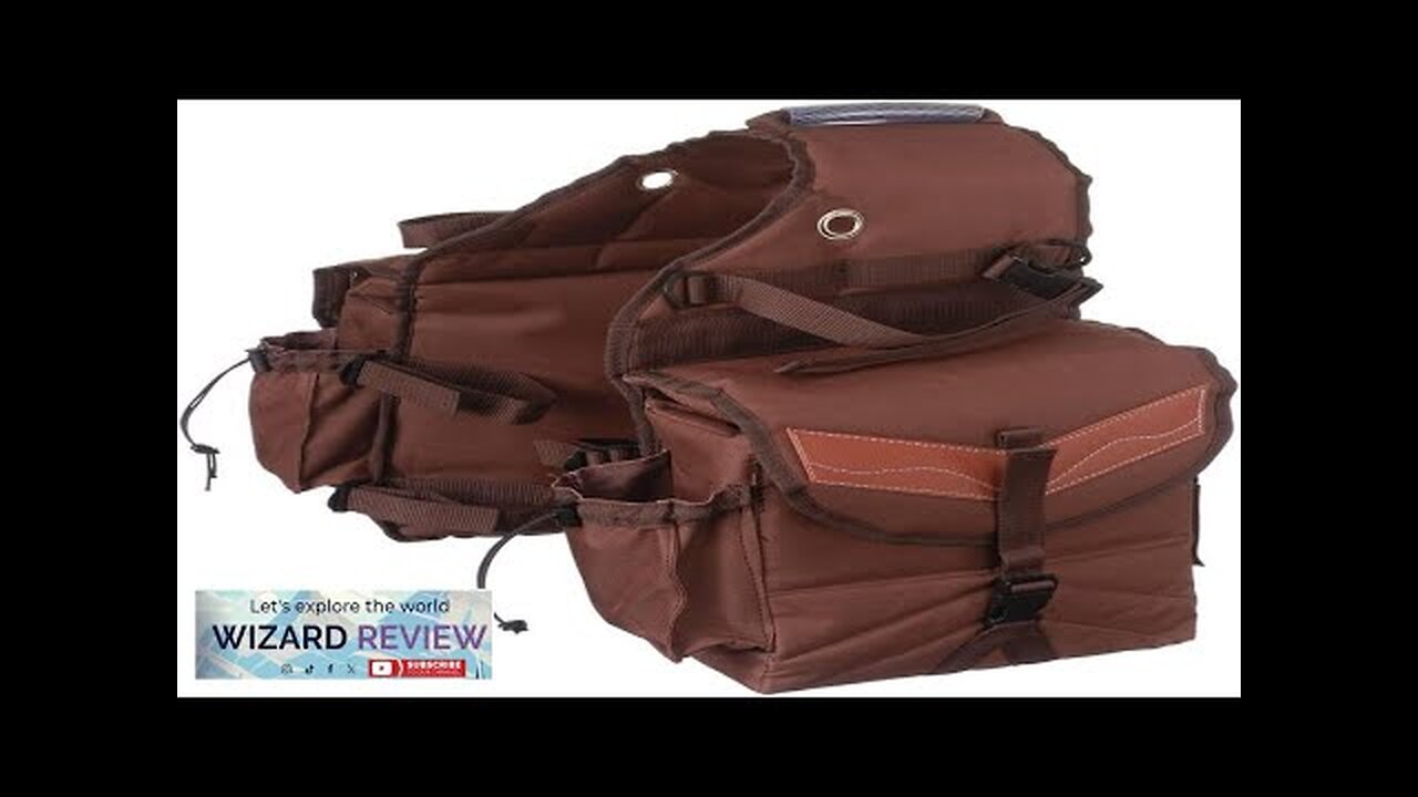 Tough 1 Insulated Saddle Bag with Pockets Review