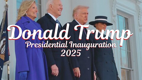 🔴 LIVE: Donald J. Trump Presidential Inauguration 2025