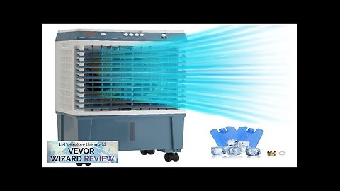 VEVOR Evaporative Cooler 1400 CFM Air Cooler 84° Oscillating Swamp Cooler 5 Review