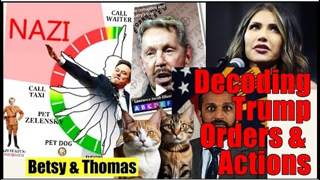 Betsy & Thomas | Decoting ◦Trump Orders & Actions