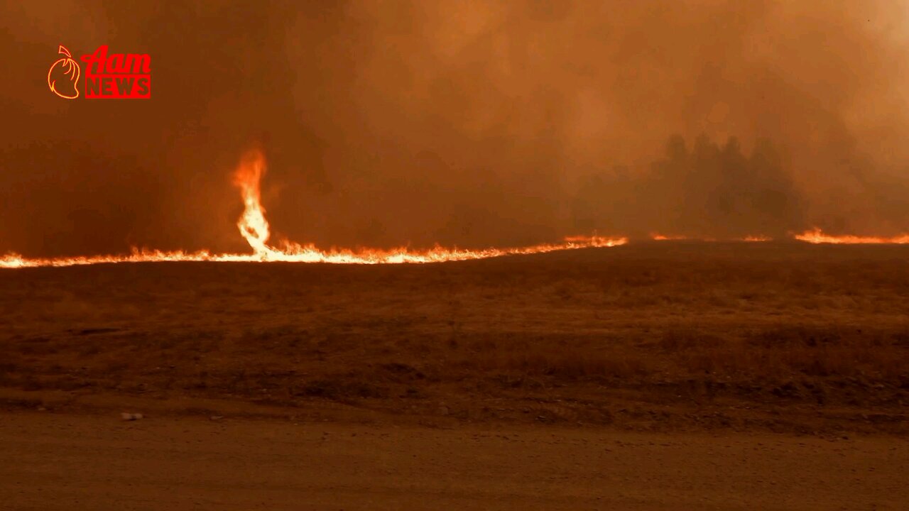 Fire Tornado Witnessed in California: A Rare and Alarming Phenomenon.