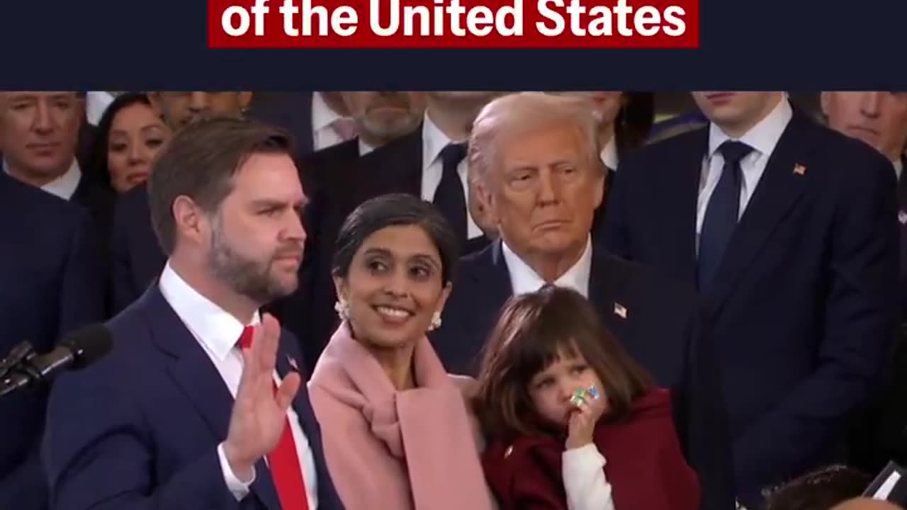 JD Vance Sworn In as the 50th Vice President of the United States