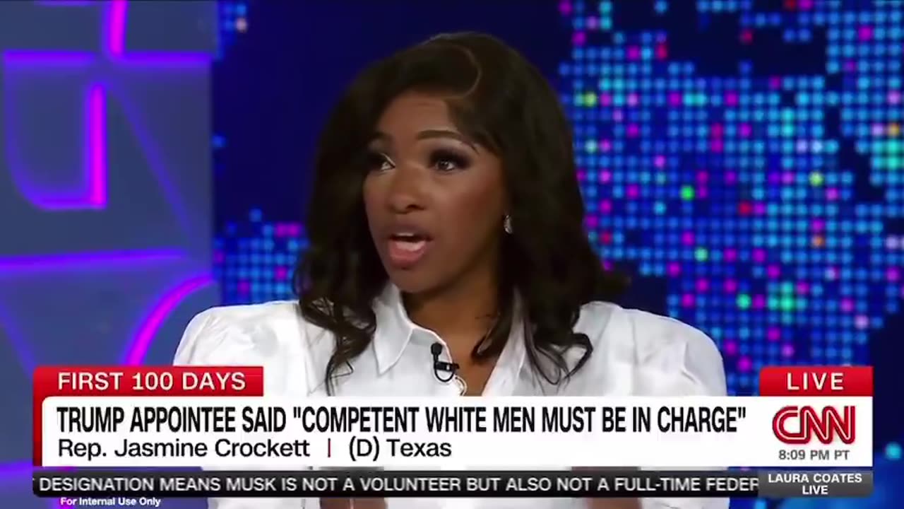 Rep. Jasmine Crockett (D) falsely claims "80% of the most violent crimes in this