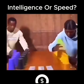 Brains or Speed? Which Wins?🚀💡.