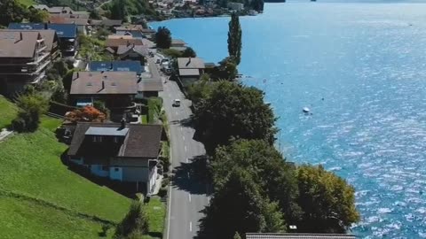 Drone footage of Lakeshore 😍🏔️