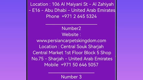 database persian handmade buyers