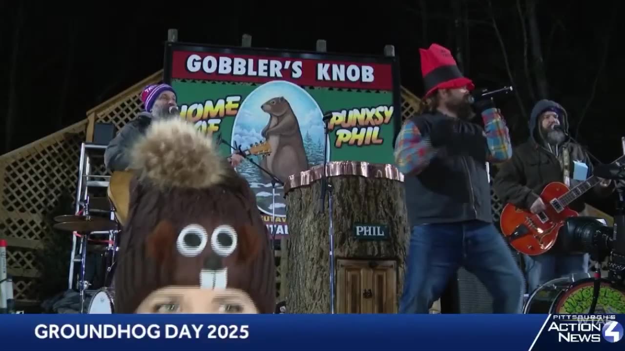 FEBRUARY 2 2025 GROUNDHOG'S DAY CELEBRATION AT GOBBLER'S KNOB PART 1