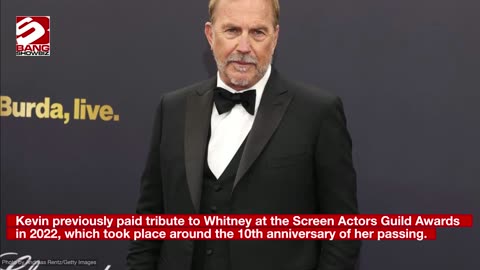 Kevin Costner has paid tribute to Whitney Houston on his 70th birthday