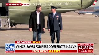 Vice President JD Vance goes on his first domestic trip as VP!