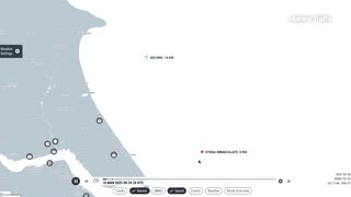 Tracker shows moment of tanker collision in North Sea