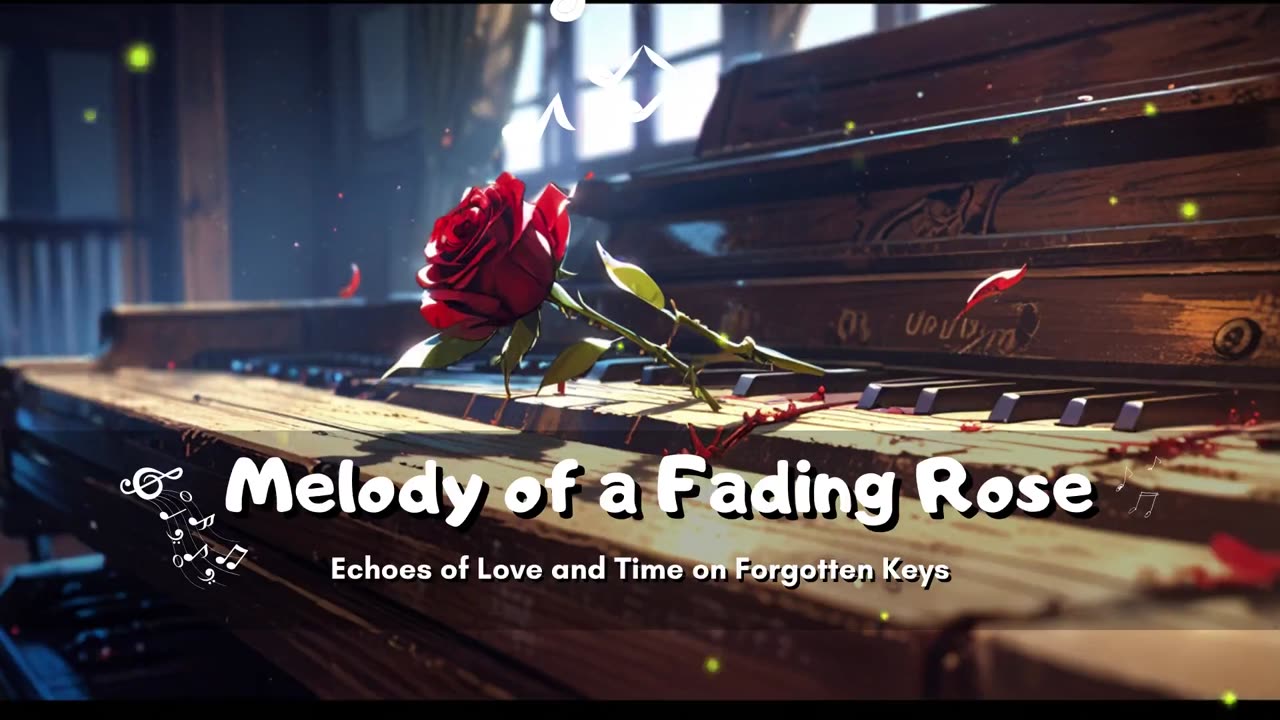 Melody of a Fading Rose: A Poignant Piano & Strings Elegy for Fleeting Beauty 🌹🎶