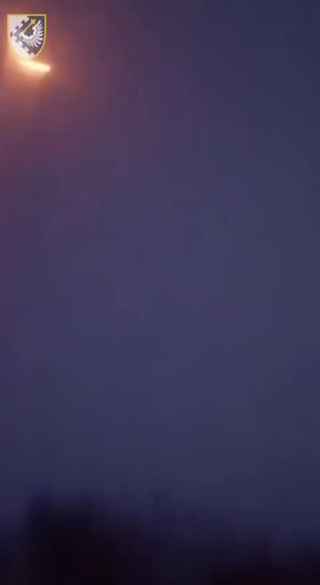 Incredible Footage of Ukrainian IRIS-T SAM Engaging Russian Drone