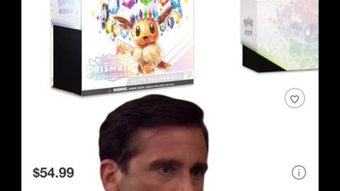 Prismatic Evolutions ETB Restock! (Michael Scott Version)