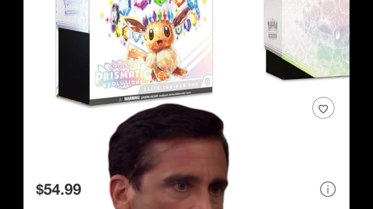 Prismatic Evolutions ETB Restock! (Michael Scott Version)